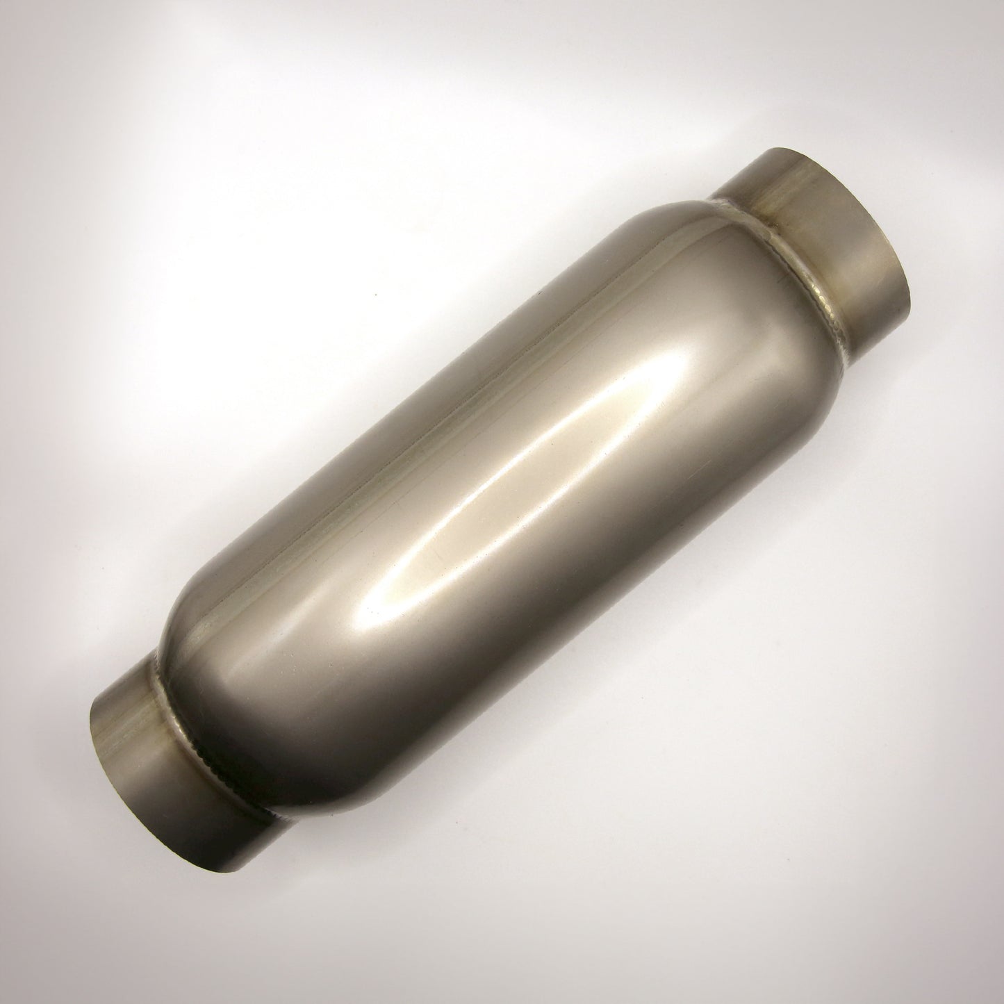 2.5" Titanium Race Resonator Muffler