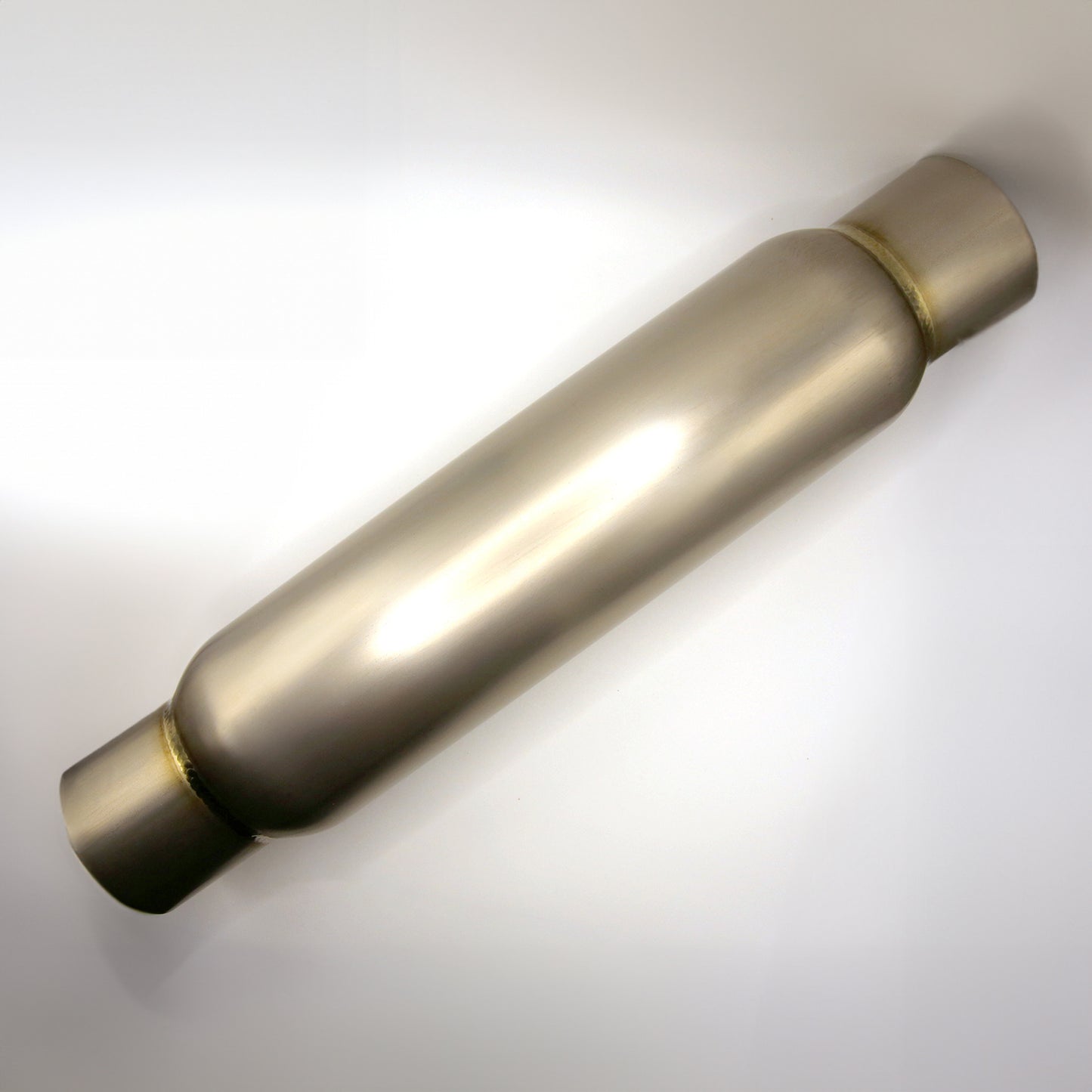2.5" Titanium Race Resonator Muffler