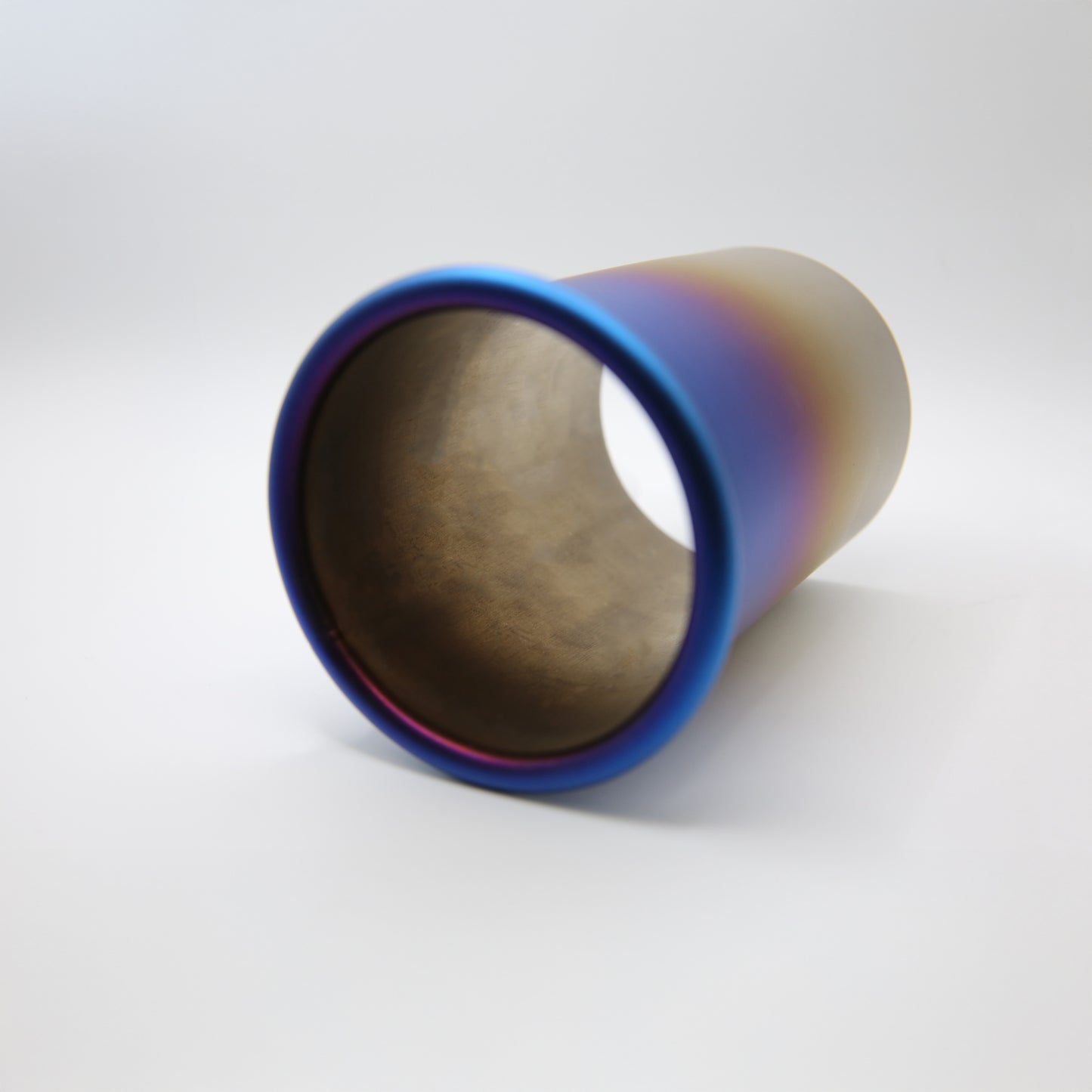Titanium Rolled Tip-Burnt - Matt Finish 1.2mm/.047" wall thickness