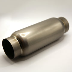 3" Titanium Race Resonator Muffler