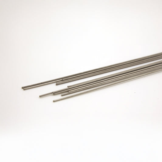 Grade 1 Pure Titanium Welding Filler Rod, Length 100cm/39", Diameter 1.5mm/.059" (15 Rods per 1/4lb pack)