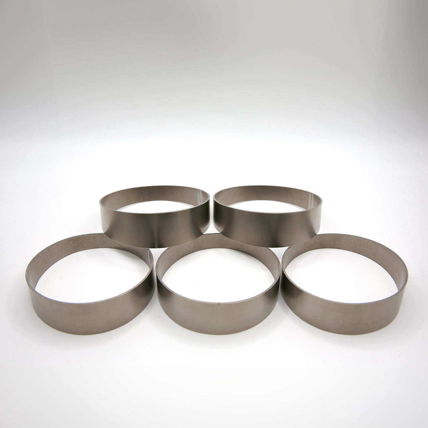 Titanium Pie Cut - 1.0mm/.039" wall - 5 Pieces (45° Total) - Loose Radius