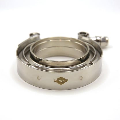 Titanium V-Band Clamp Assembly (2 Flanges and 1 Clamp)